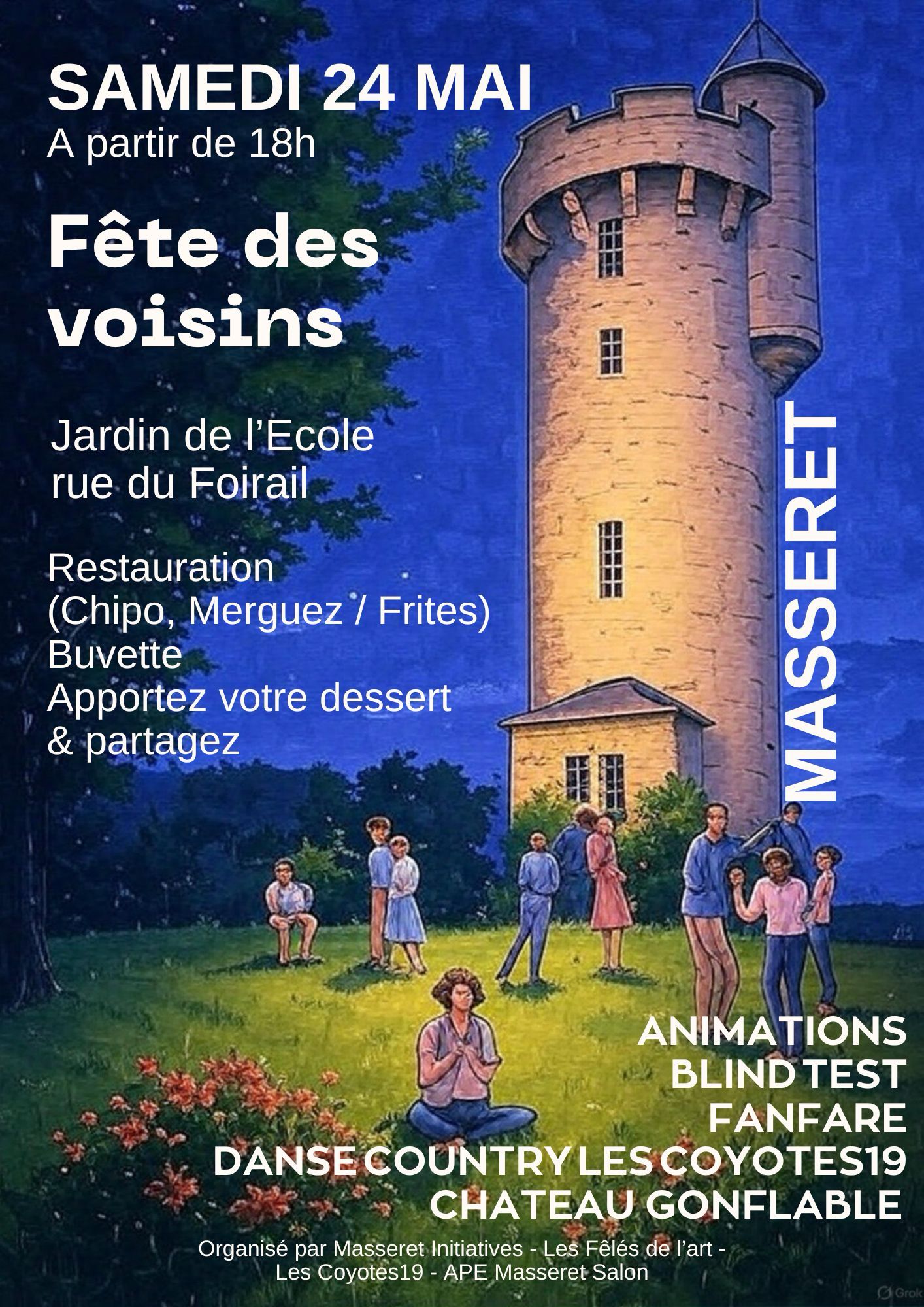 Masseret – Fête des voisins 2025