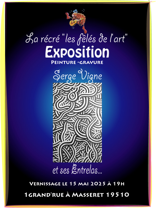 Exposition : Peinture – Gravure, mai 2025