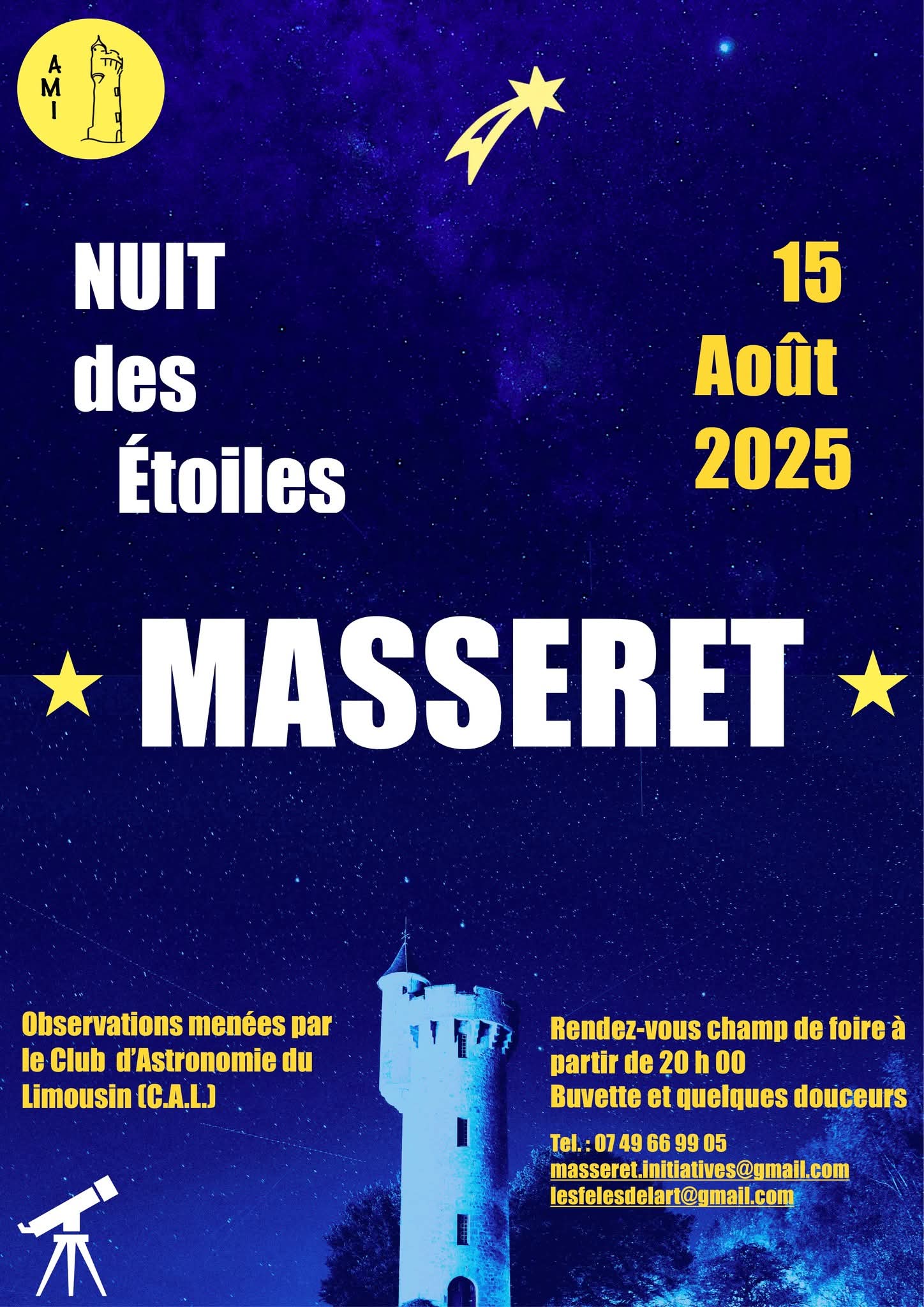 Nuit des étoiles 2025