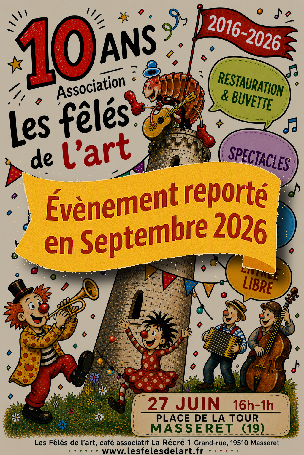 🎉 Les 10 ans… ce n’est que partie remise !