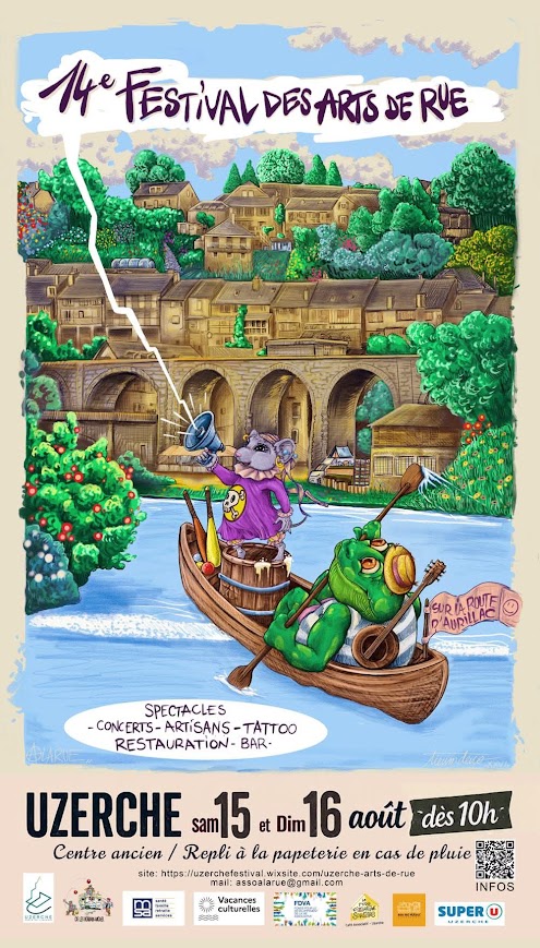 Festival des Arts de Rue d&rsquo;Uzerche : devenez bénévole