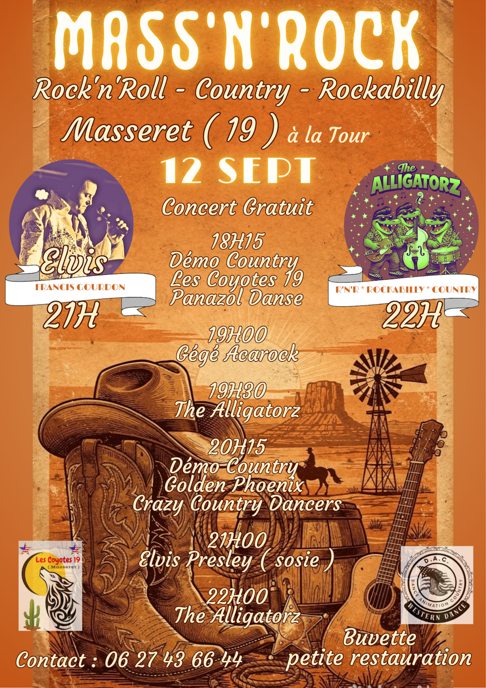 Mass’n’Rock le samedi 12 septembre 2026